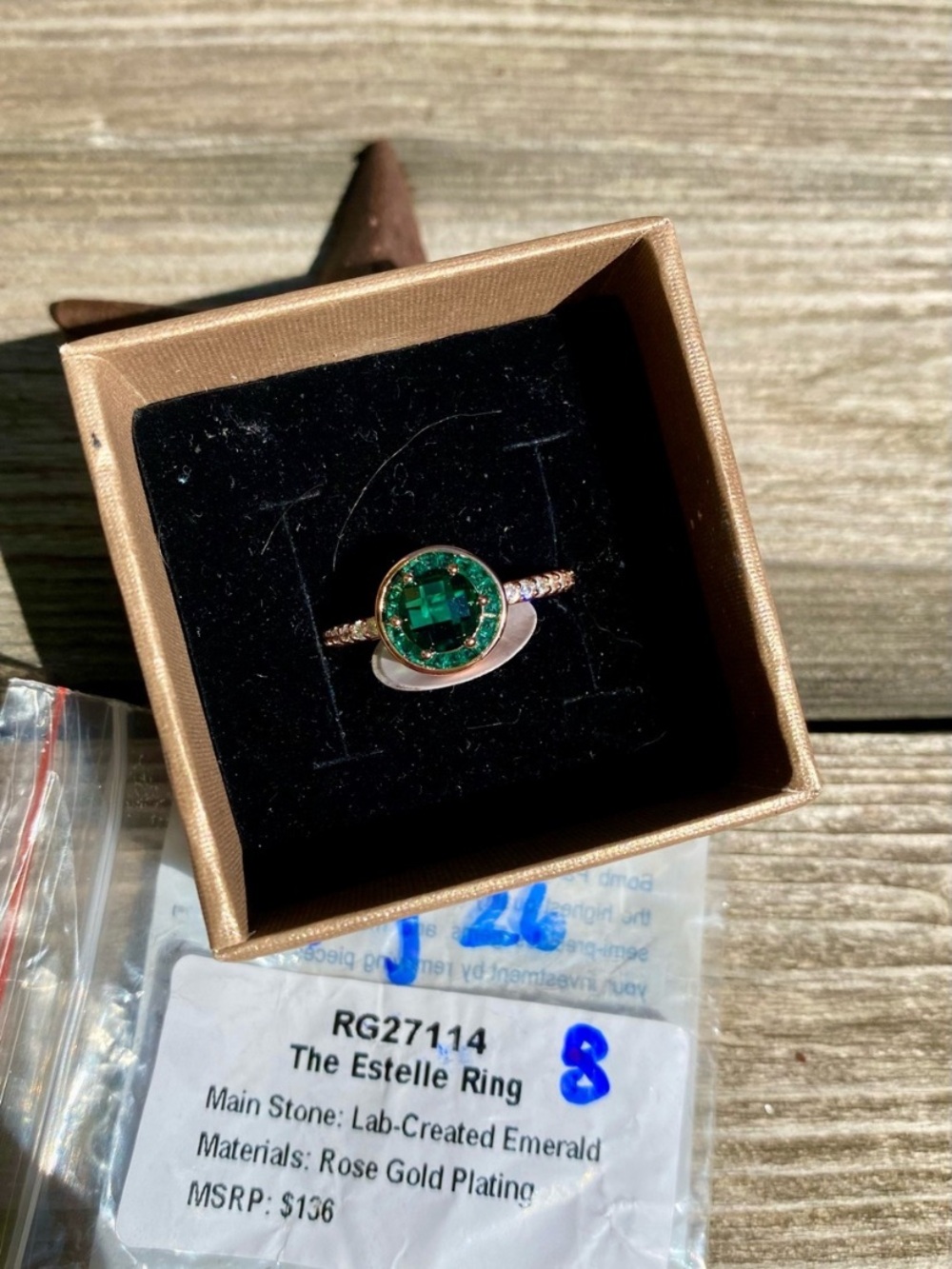 Bomb Party 2026 May Birthday Size 8 Ring